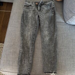 Express Charcoal Skinny Jeans